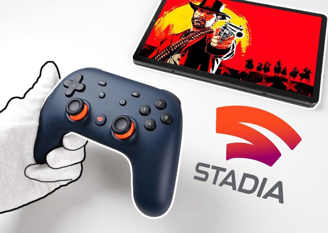 تلویزیون‌های هوشمند ال‌جی Google Stadia Cloud Game Now